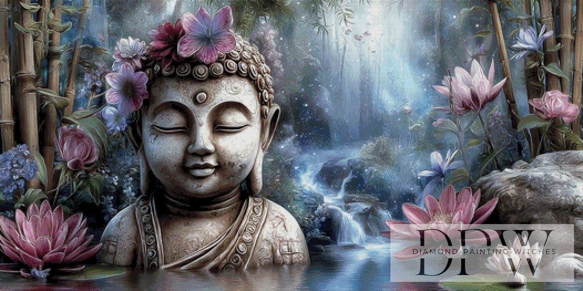 Lotusbuddha by Sweet_Loco_AI mit 170 Farben