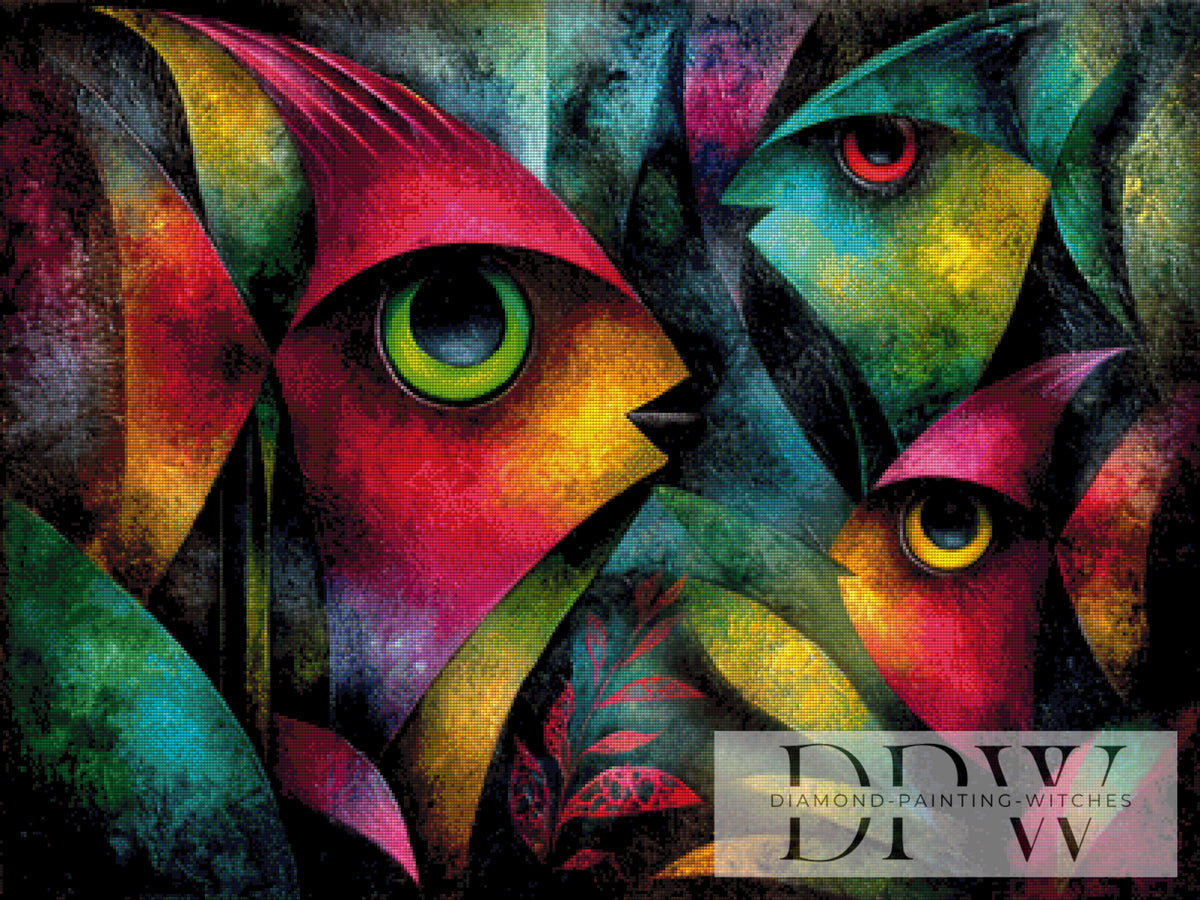 Where colors become fish by CreatiVart 290 colors