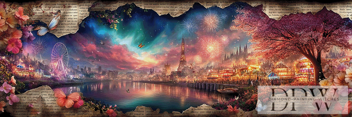 Paris at Night by ellufija with 380 colors