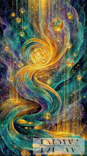 Abstract Galaxy by Pixxel Pics mit 260 Farben