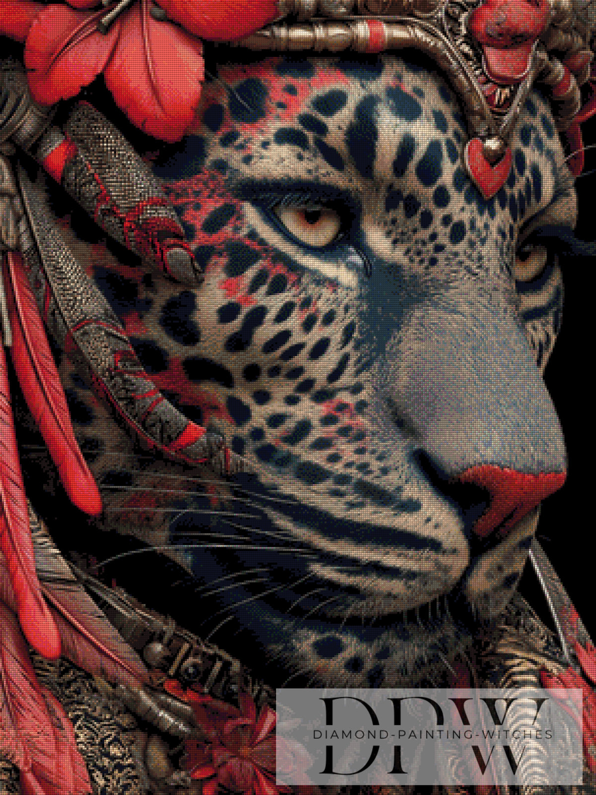 Heartmark Leopard by CleoDora with 155 colors