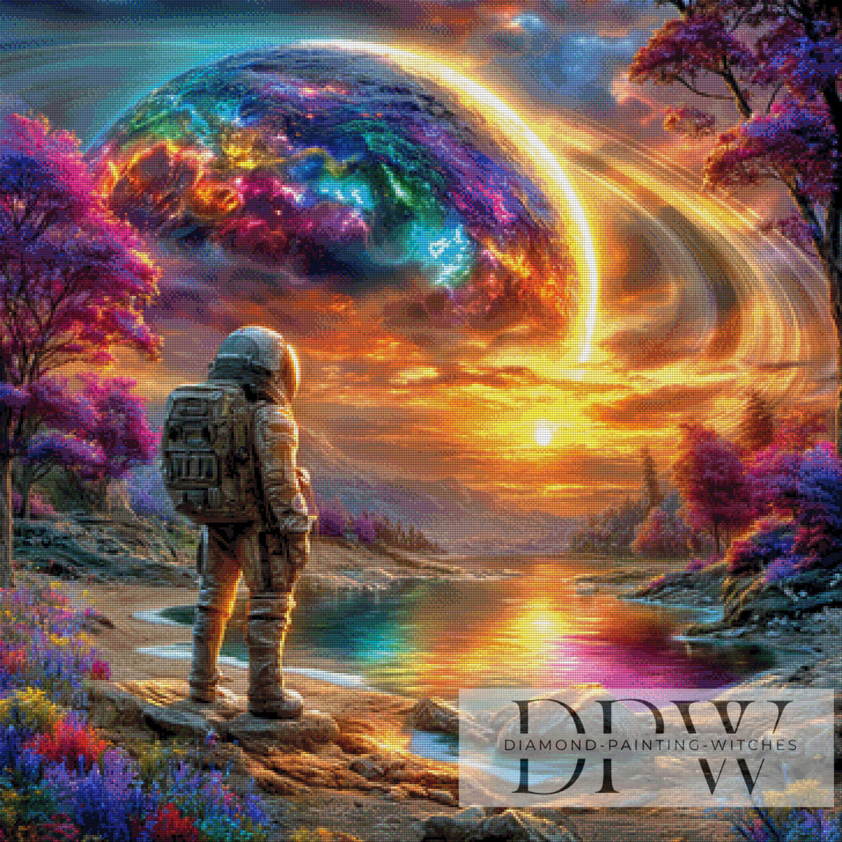 Astronaut by CreatiVart with 360 colors