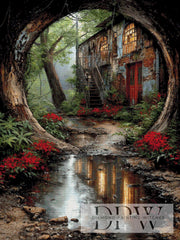 Silent Refuge by QN 75x100 180 colors