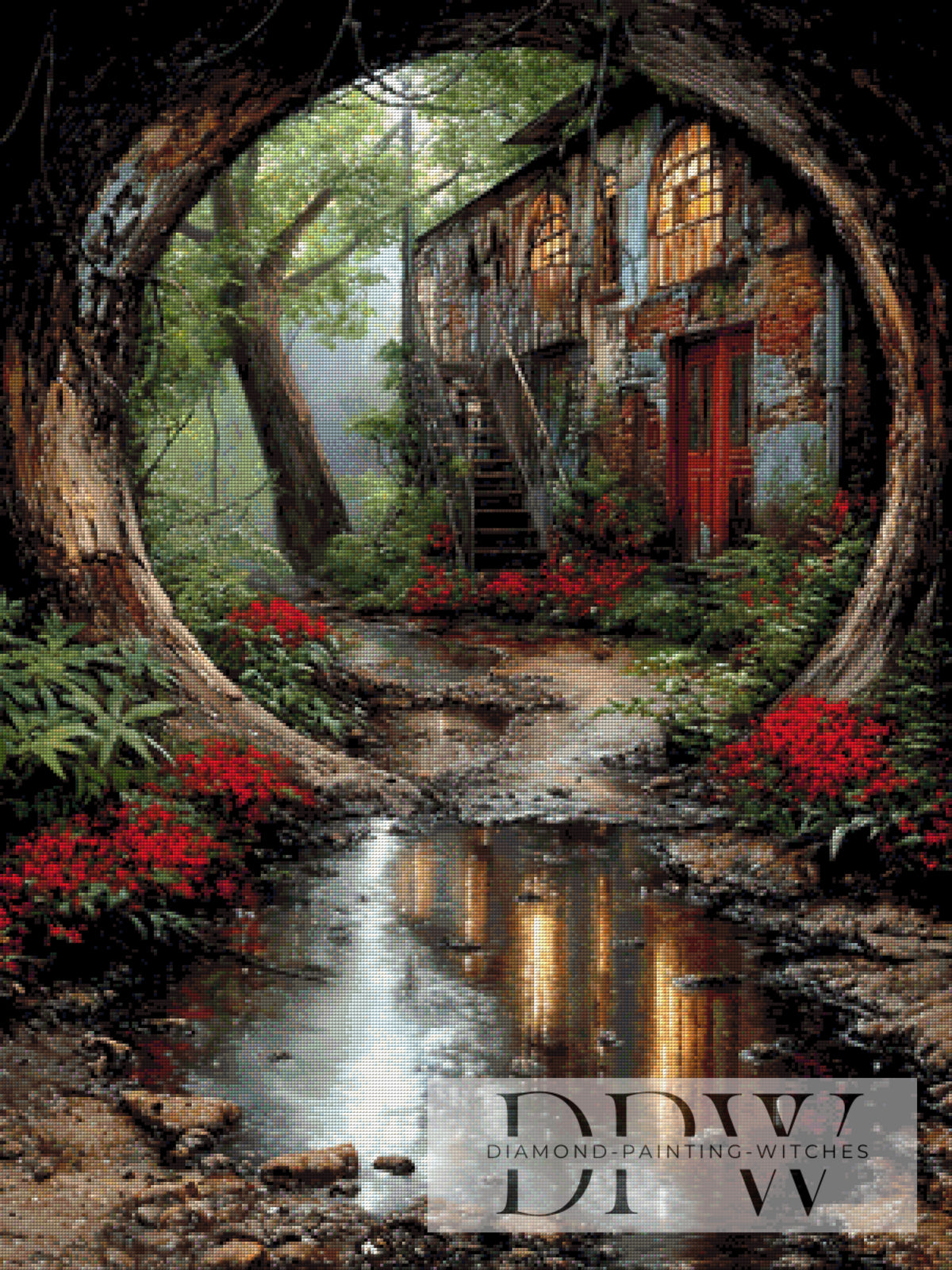 Silent Refuge by QN 75x100 180 colors
