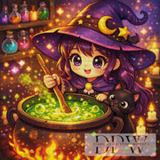 魔女の釜のそばのテア by theA.art 80x80 260色
