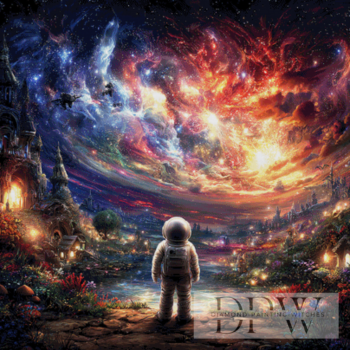 Glimpse into the Universe by ellufija with 340 colors