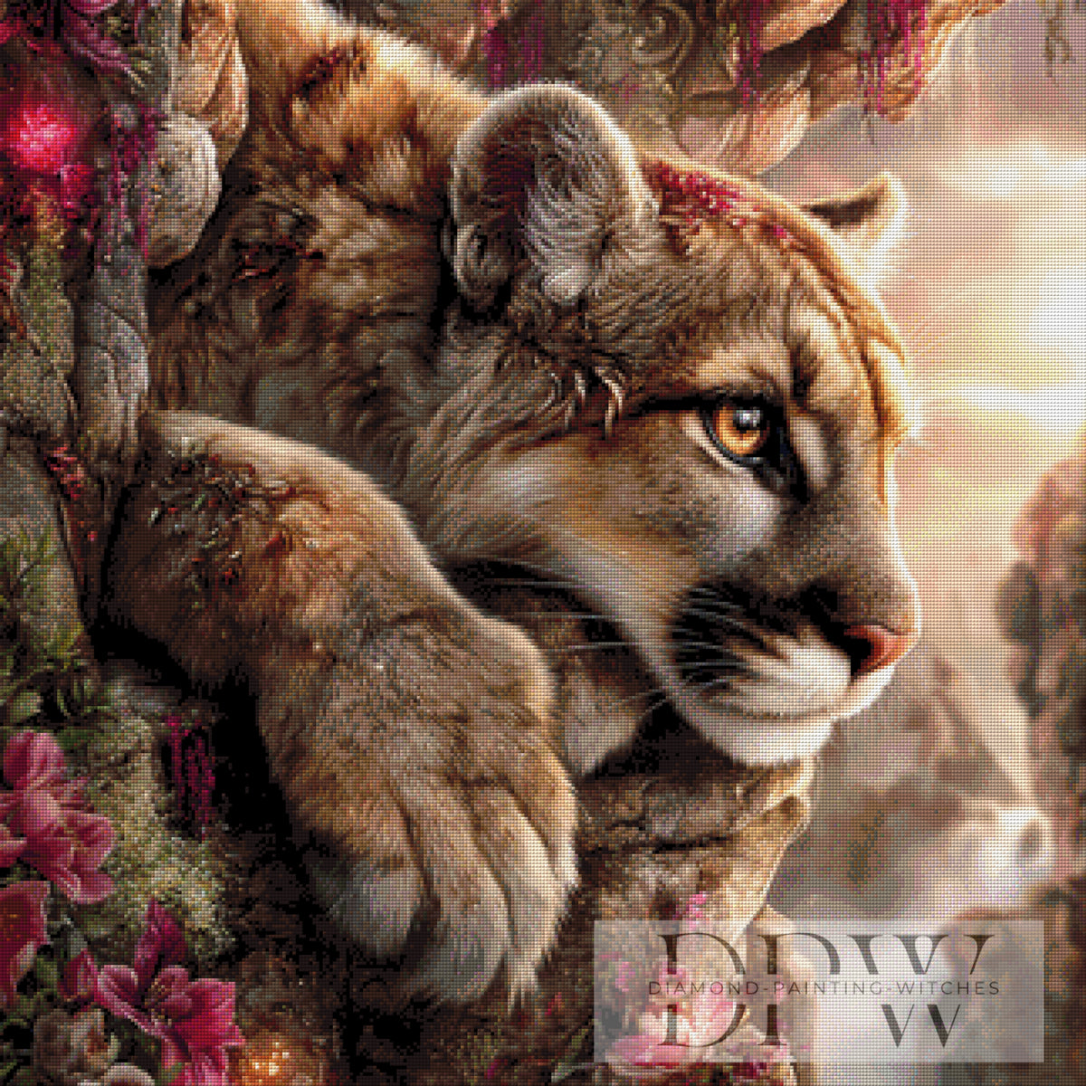 Guardians of the Blossom Abyss by Lisa Morgan with 200 colors