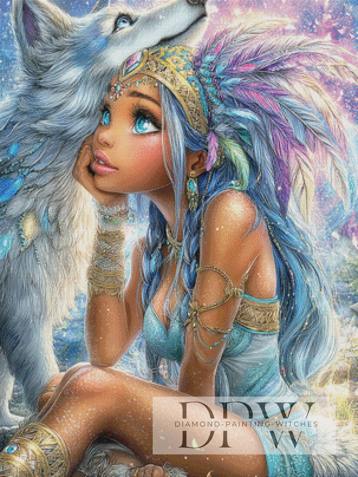 Federwolf by Elly_A.I. with 270 colors