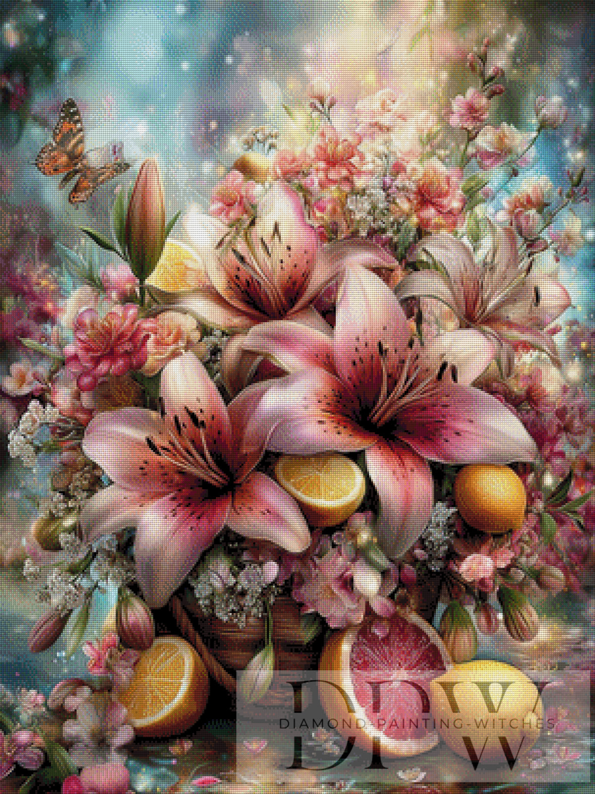 Fruchtige Lilien by CleoDora mit 315 Farben