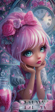Pink Dream by Elly_A.I. with 200 colors