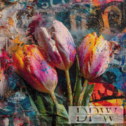 Abstract tulips by Catill mit 380 Farben