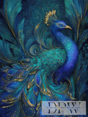 Proud Peacock by Maggie with 150 colors