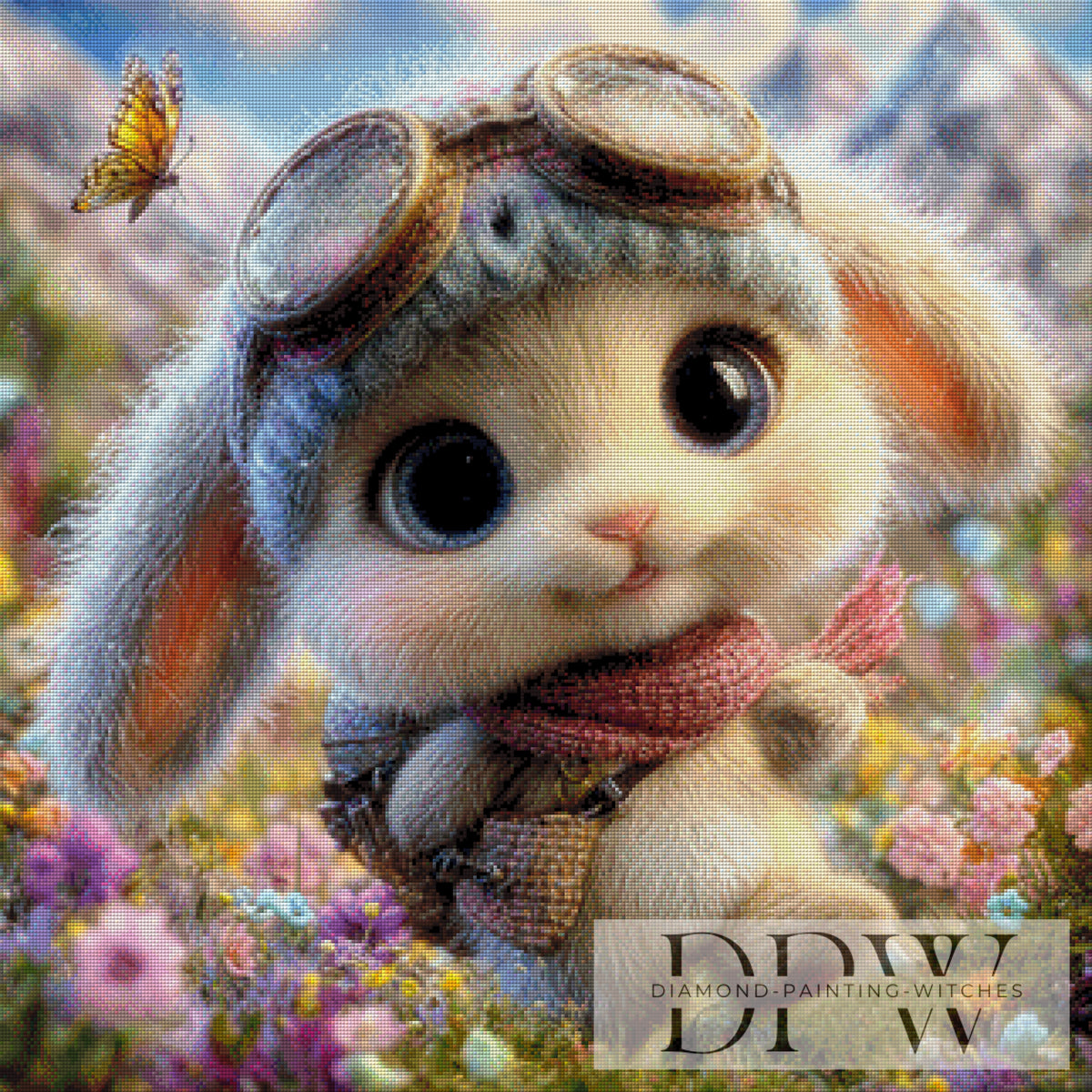 Hoppeline by Lisa Morgan with 280 colors