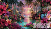Sunset at Paradise Creek by Lisa Morgan with 380 colors