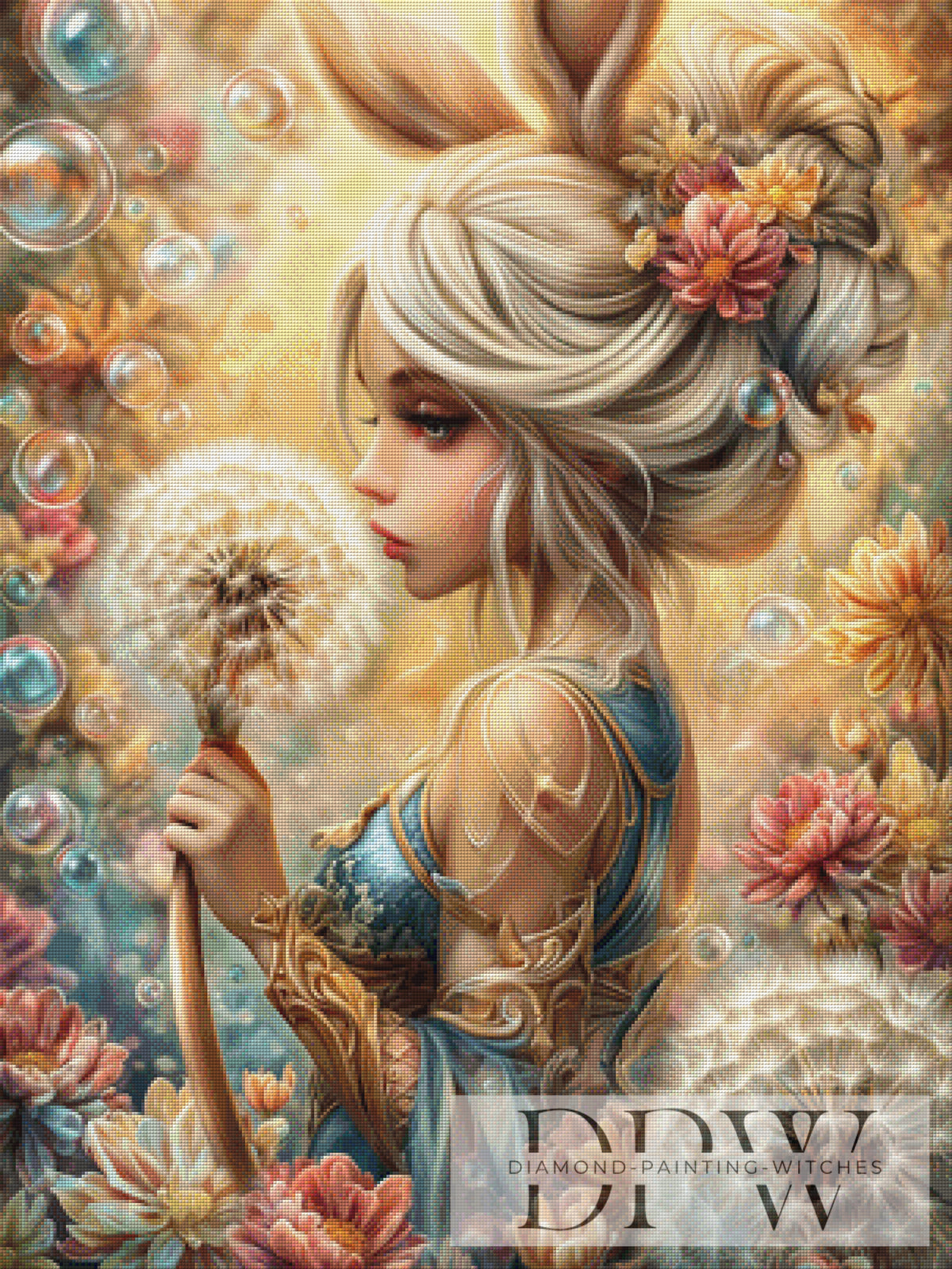 Dandeliongirl by Sweet_Loco_AI mit 220 Farben