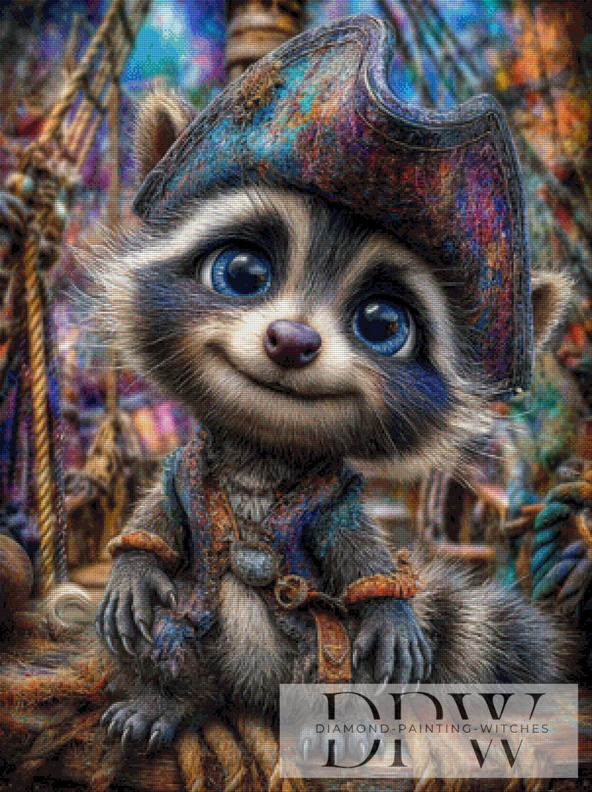 Störtewaschbär by CreatiVart with 280 colors