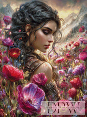 Lately in the Flower Field by CreatiVart with 300 Colors