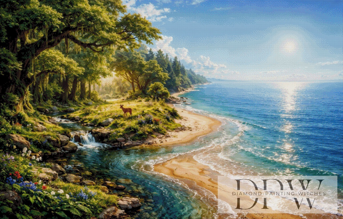 Pixxel PicsによるIdyllic Coastline（260色）