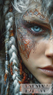 Kriegerin by Elly_A.I. mit 170 Farben