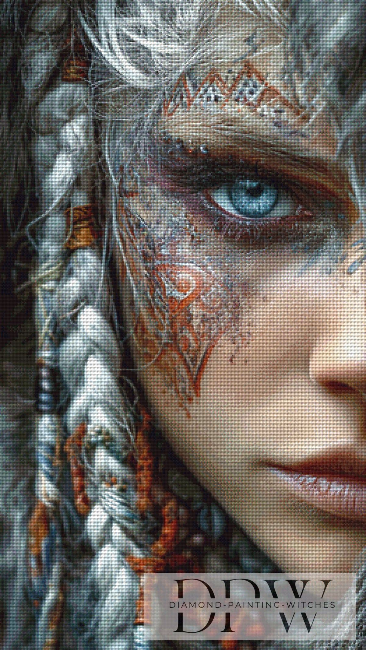 Warrior by Elly_A.I. with 170 colors