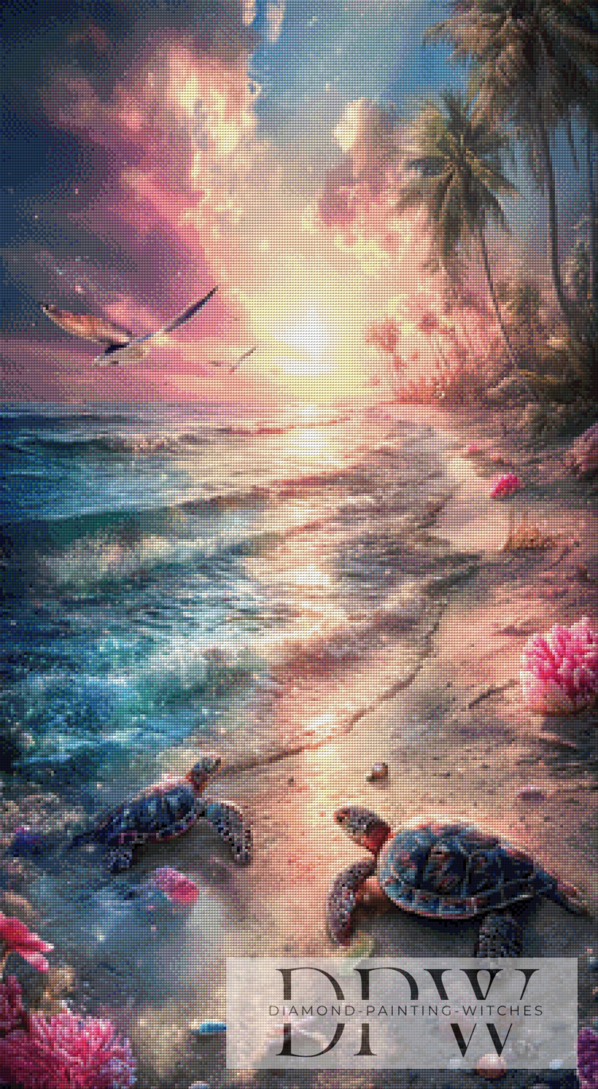 Turtle Beach by ellufija with 250 colors