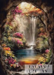Wasserfall im Paradies by CleoDora mit 270 Farben