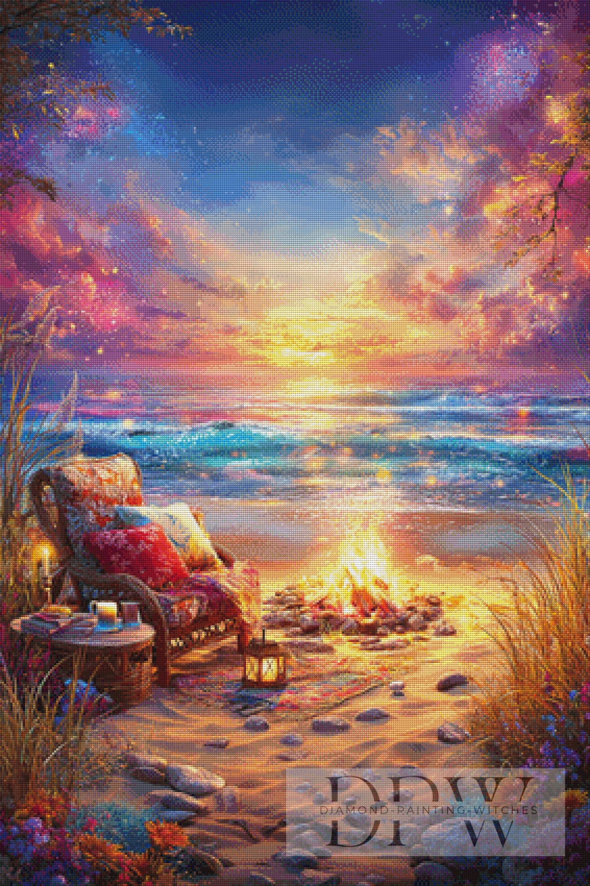 Stille am Meer by ellufija mit 350 Farben