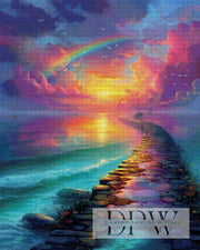 Sunset of Dreams by Elly_A.I. 80x100 290 Farben