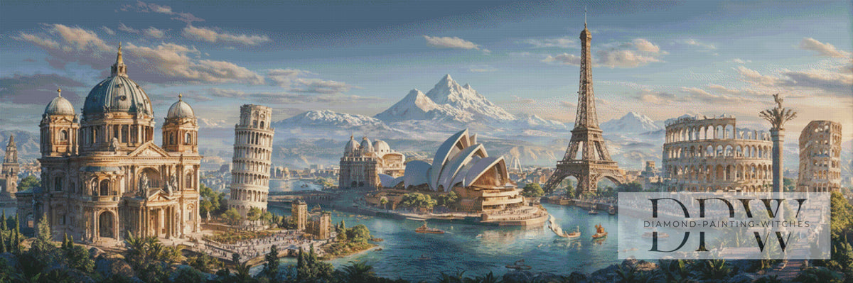 Pixxel Pics社製「World Skyline」、160色