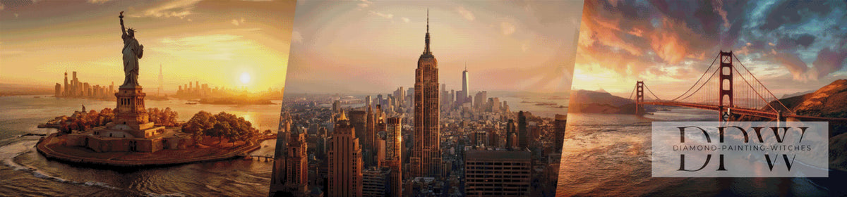 Pixxel PicsによるAmerican Skyline（180色）
