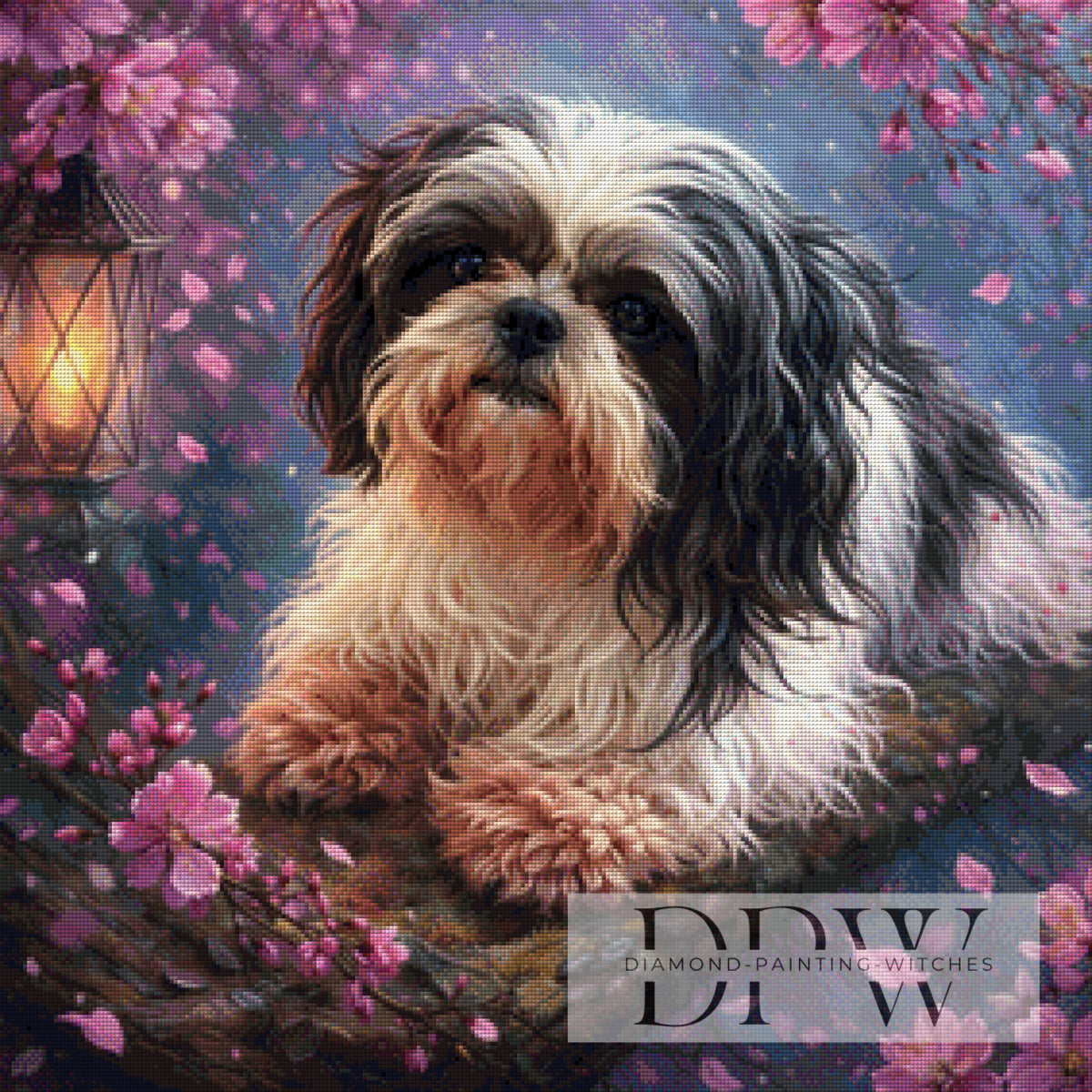 Shih Tzu Shelby by Elly_A.I. with 160 colors