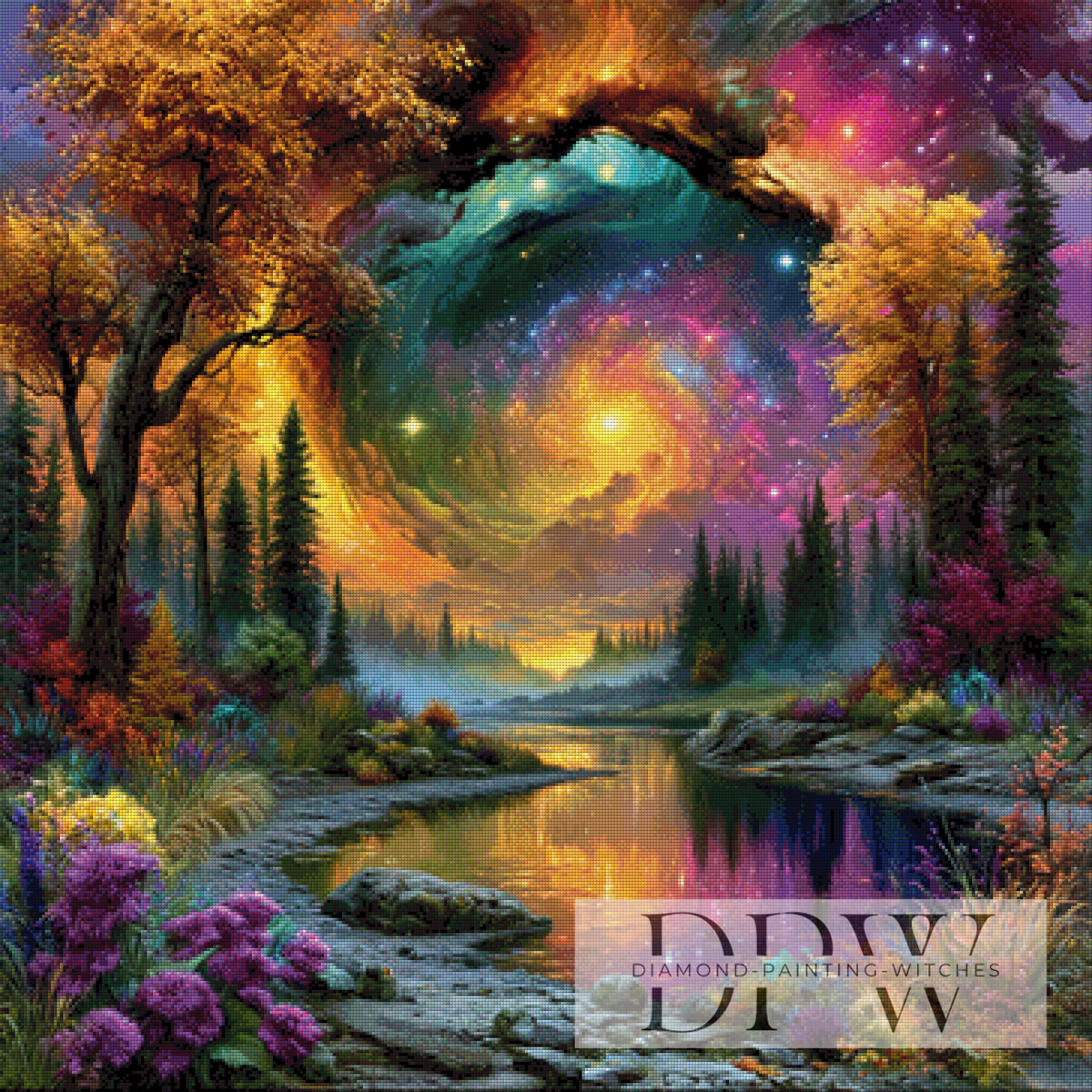 Galaxy Landscape by Casalla Vendetta mit 310 Farben