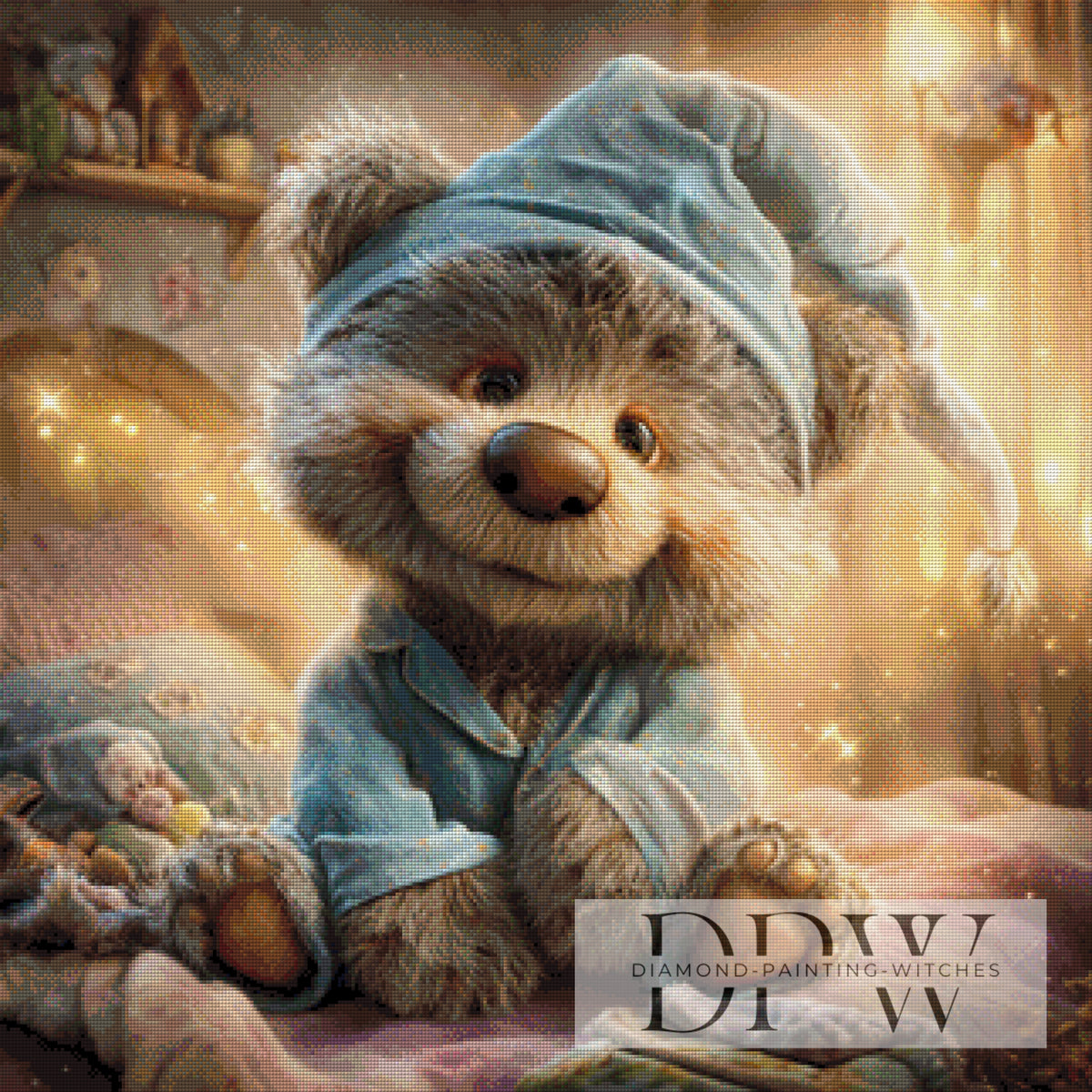 Schlaf gut Teddy by CreatiVart mit 180 Farben