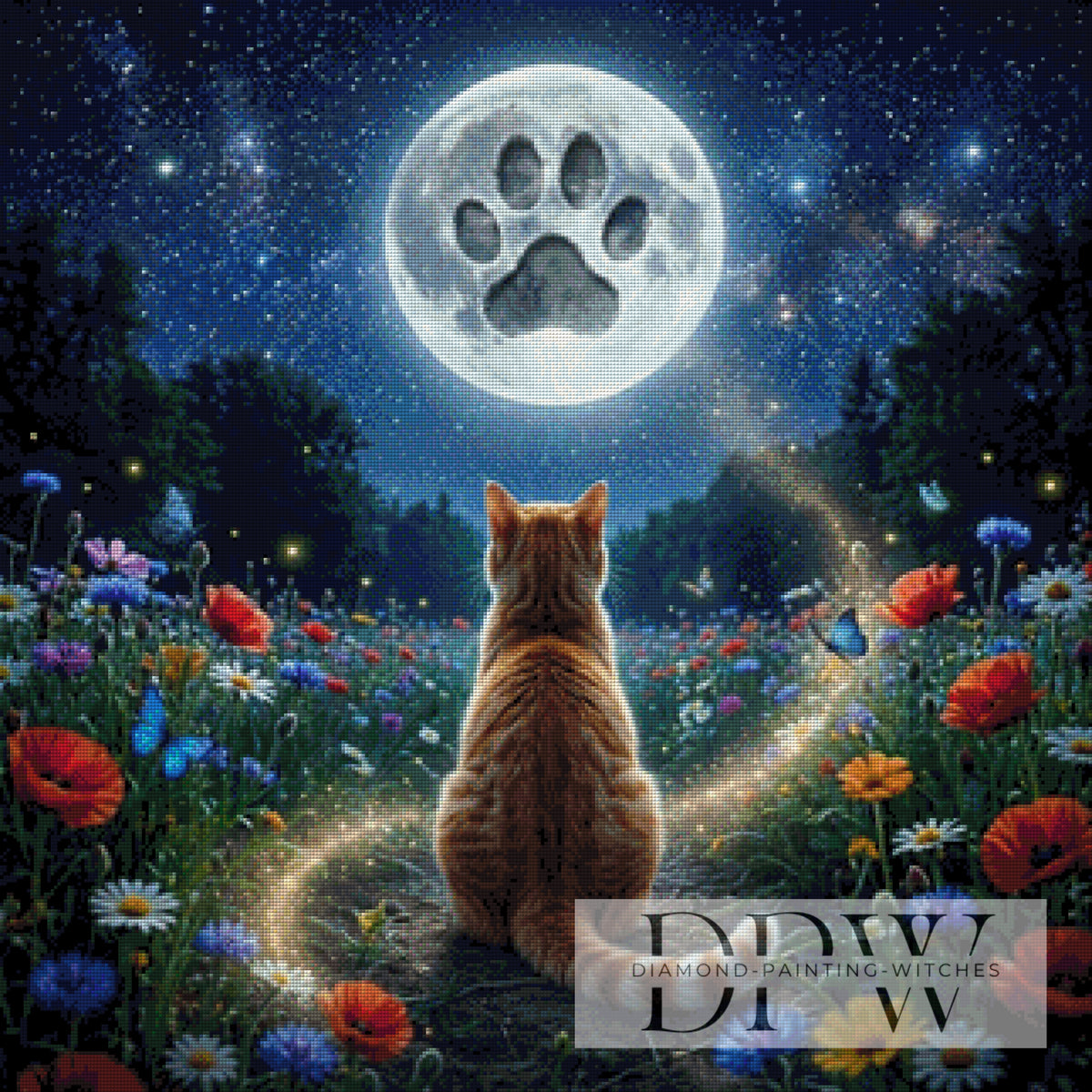 Cats Night by CreatiVart with 250 colors