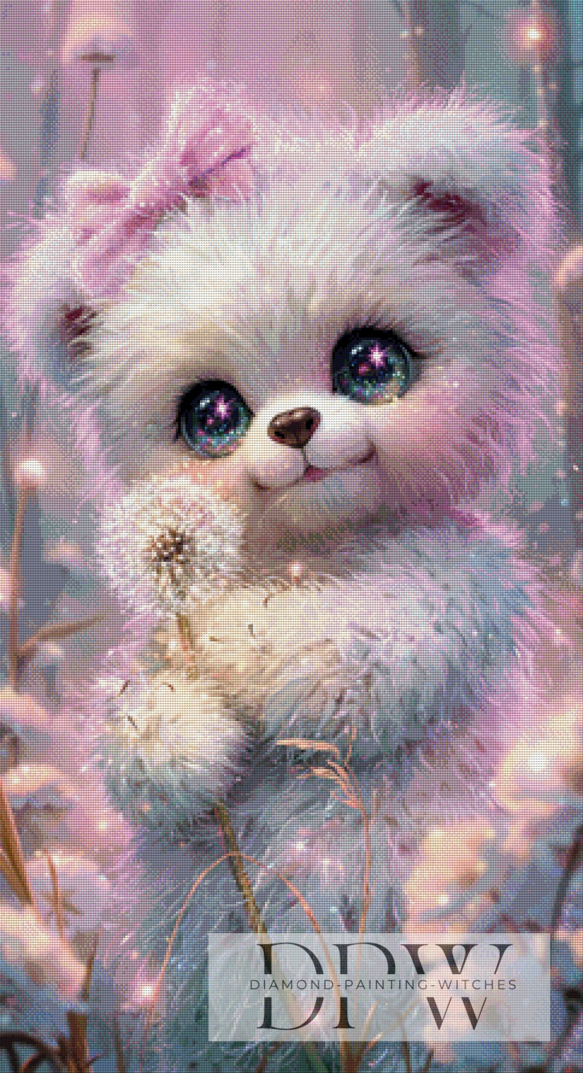 Catill作「Pusteblumen Bärchen」、180色