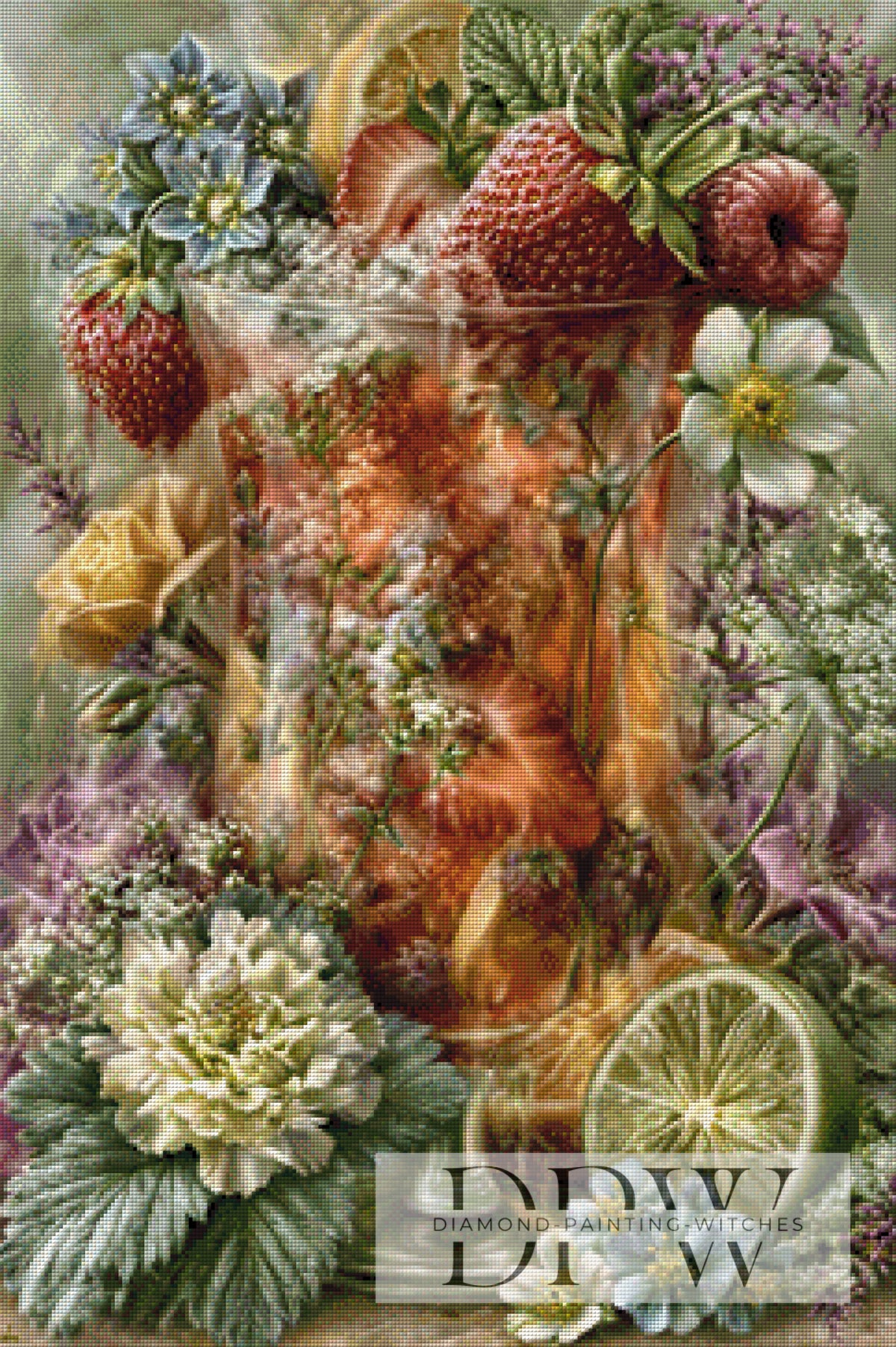 Früchtetee by Catill 60x90 mit 222 Farben