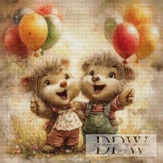 Love you, little bear by CreatiVart with 180 colors