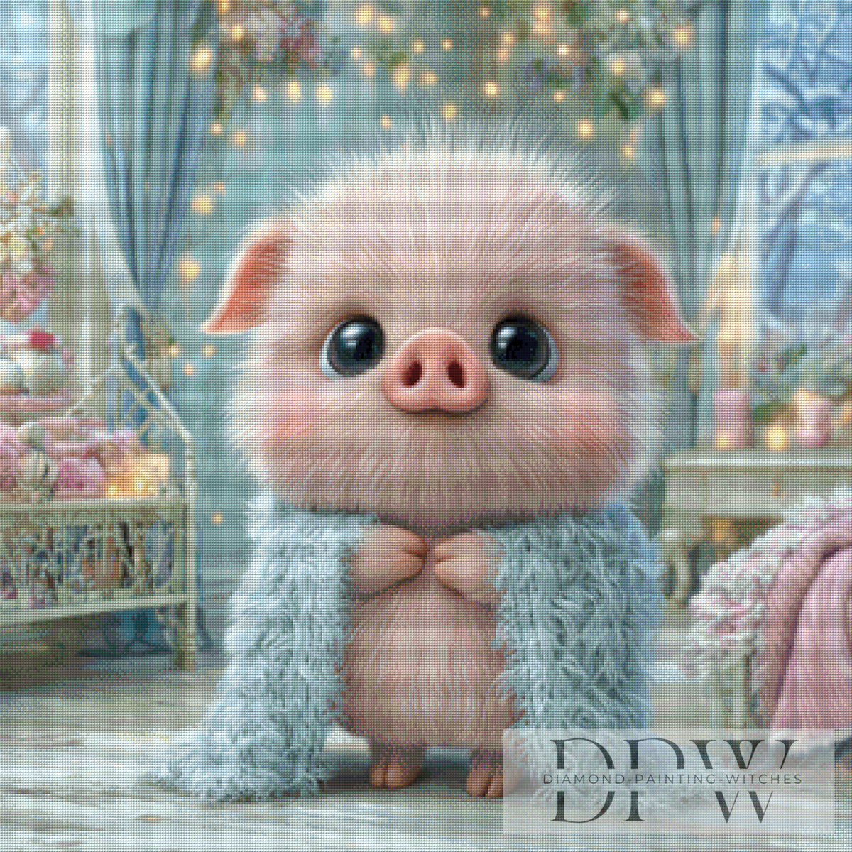 Piggy by Lisa Morgan with 175 colors