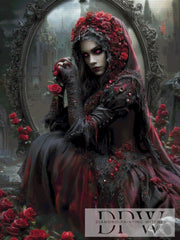 Maggie作「Dark Mirror」、150色使用