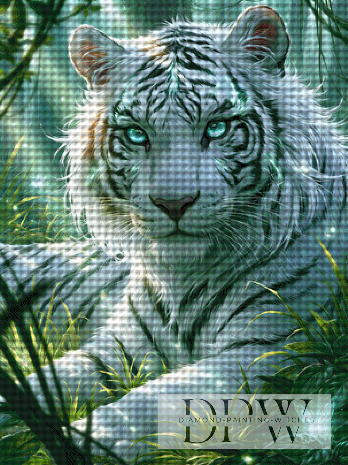 Sweet_Loco_AIによるWhite Lion King（170色）