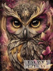 Sweet_Loco_AI作「Käuzchen Klara」、75x100、150色