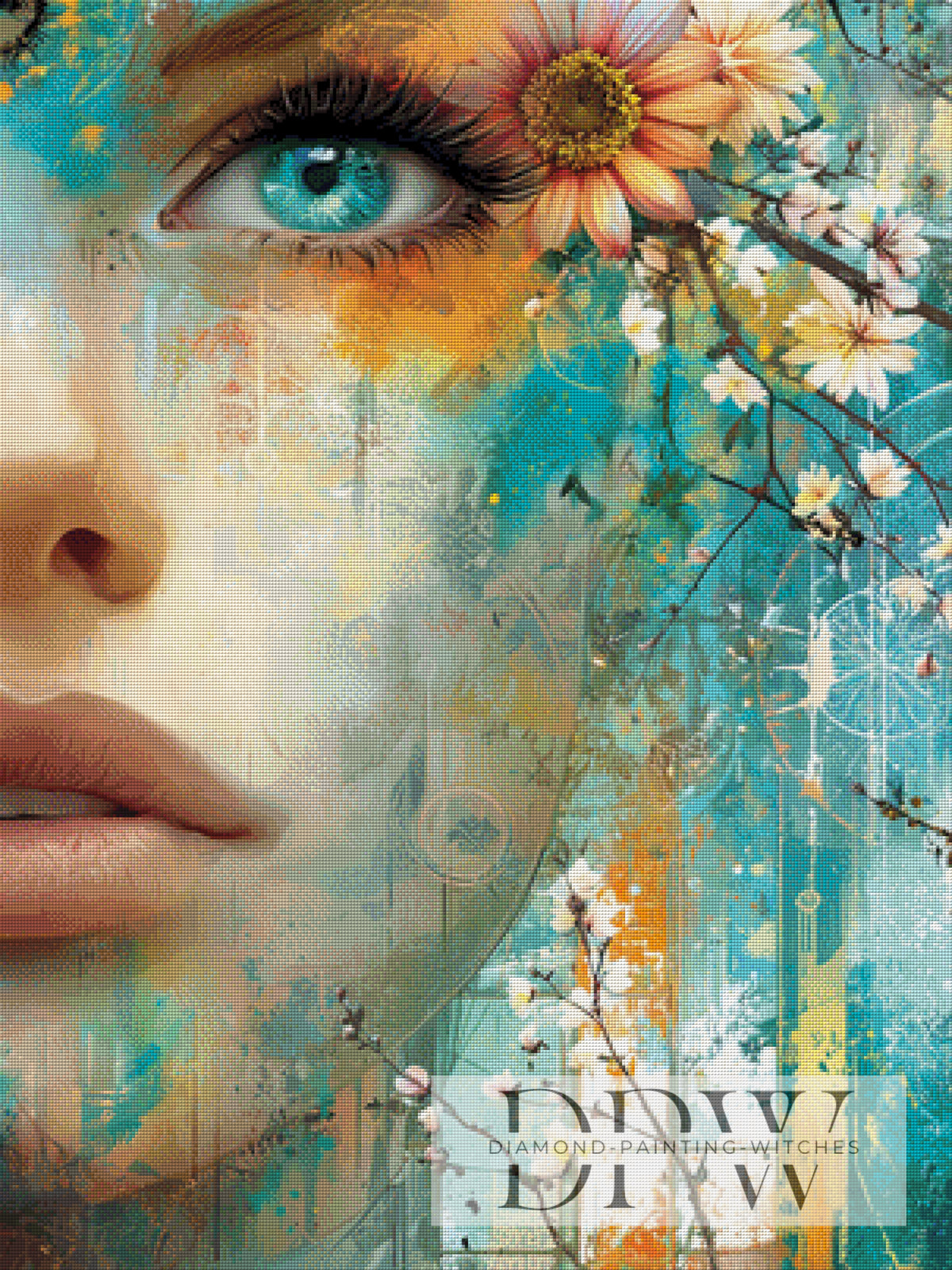 Sweet_Loco_AIによる「Portrait der Farben」、280色使用
