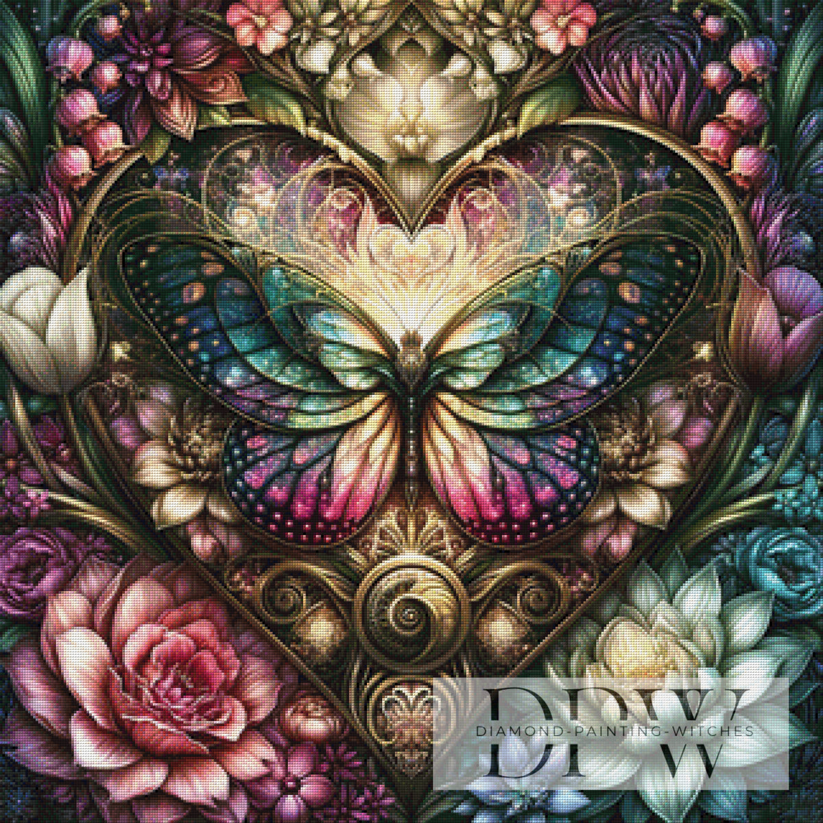 Papillon porte-bonheur by Sweet_Loco_AI mit 290 Farben