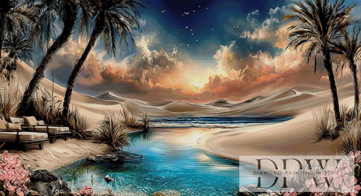 Chill oasis by theA.art with 240 colors