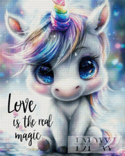 Love is the real magic by ellufija mit 240 Farben