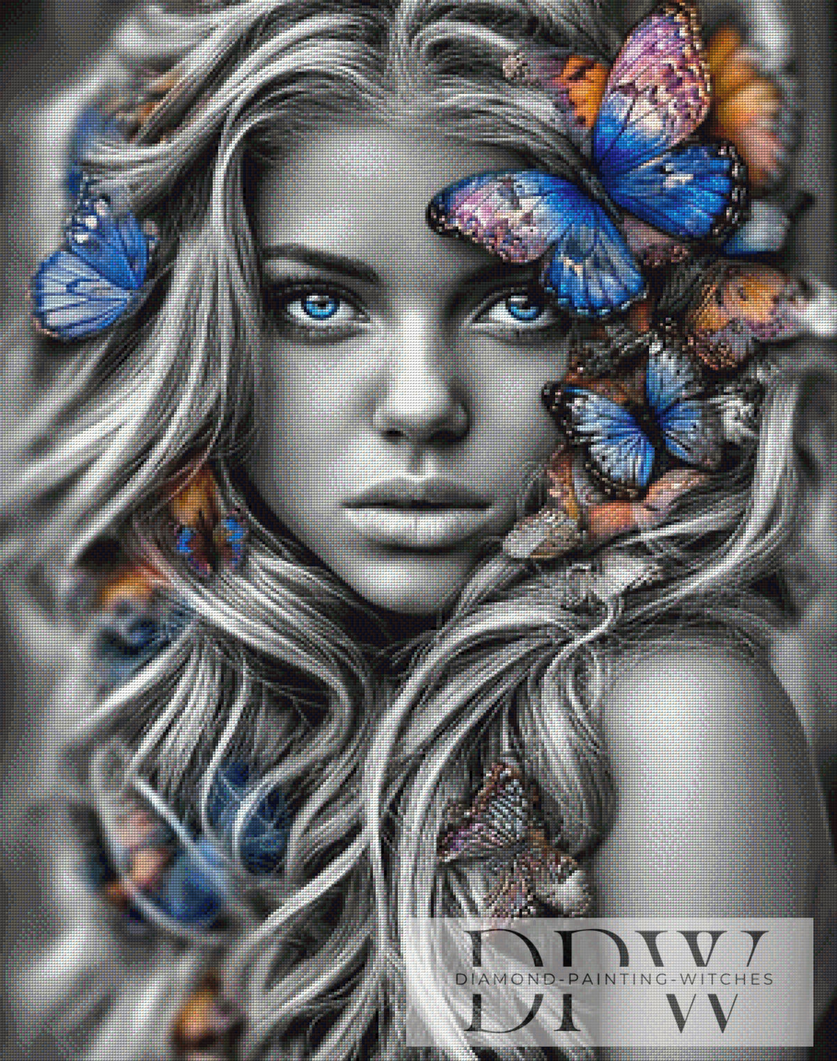 Blue Eyes by theA.art mit 200 Farben