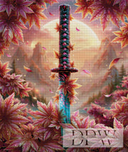 Blade of the Autumn Moon by Lisa Morgan with 310 colors