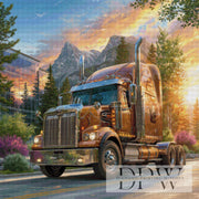 Steel and Sunset by Lisa Morgan with 250 colors