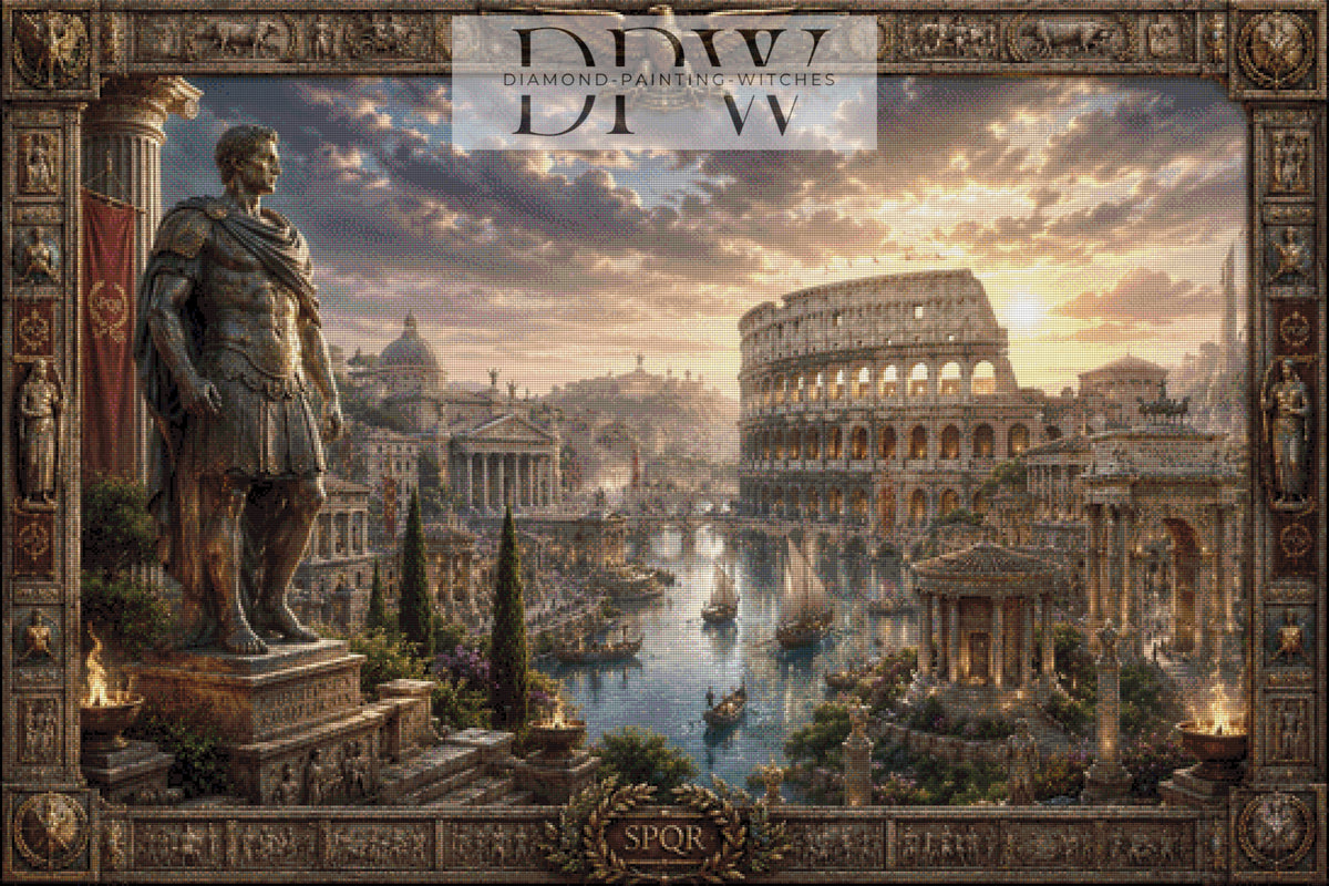 Elly_A.I.作「Antica Roma」、150色使用