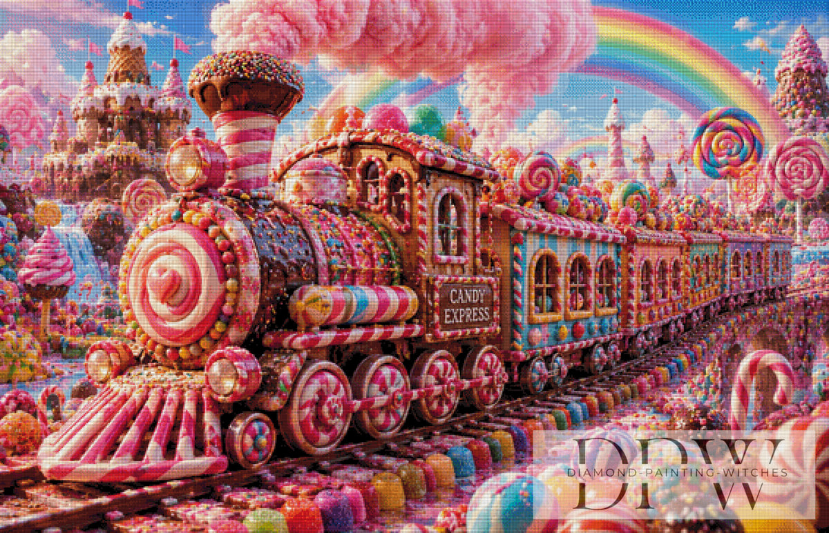 Candy Express by theA.art with 410 colors